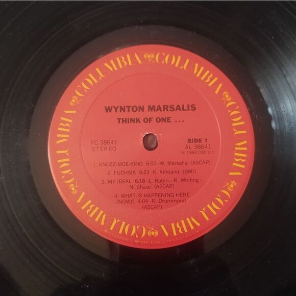 Winton Marsalis - Think Of One Vinyl Album PRE-OWNED - Picture 2 of 5